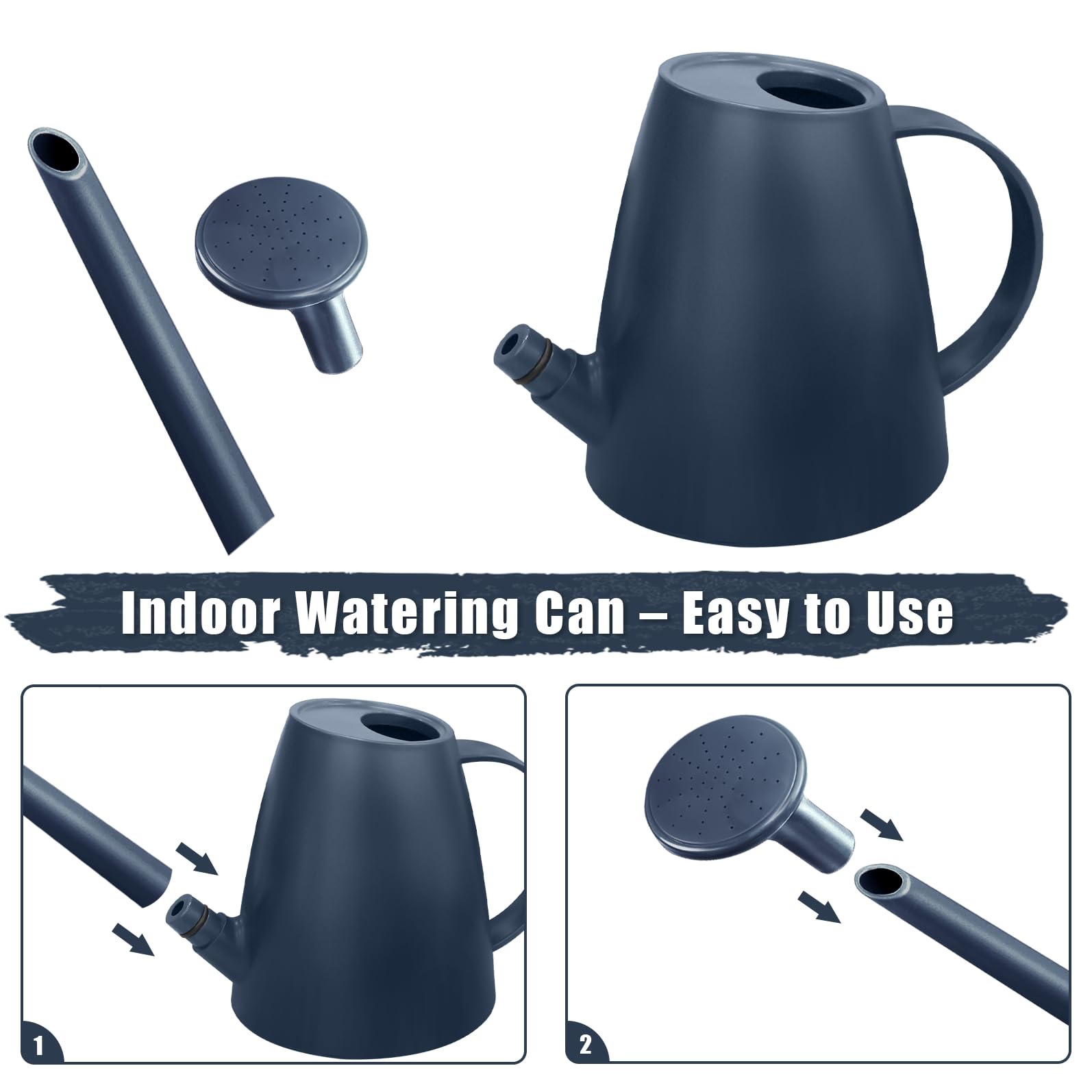 Qilebi watering can long spout for precise watering