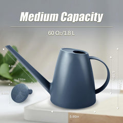 Qilebi watering can with detachable shower head close-up
