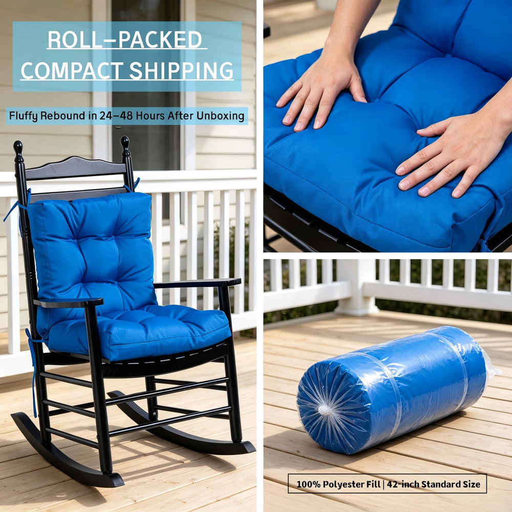 QILLOWAY chair cushion in garden setting