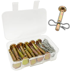 Qloby shear pins and cotter pins package front view