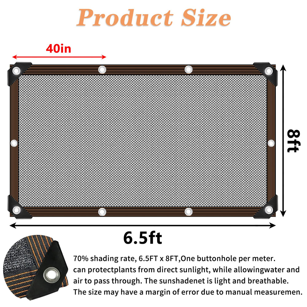QLOFEI Shade Cloth grommet detail