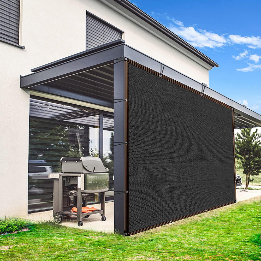 QLOFEI Shade Cloth protecting plants from sunlight