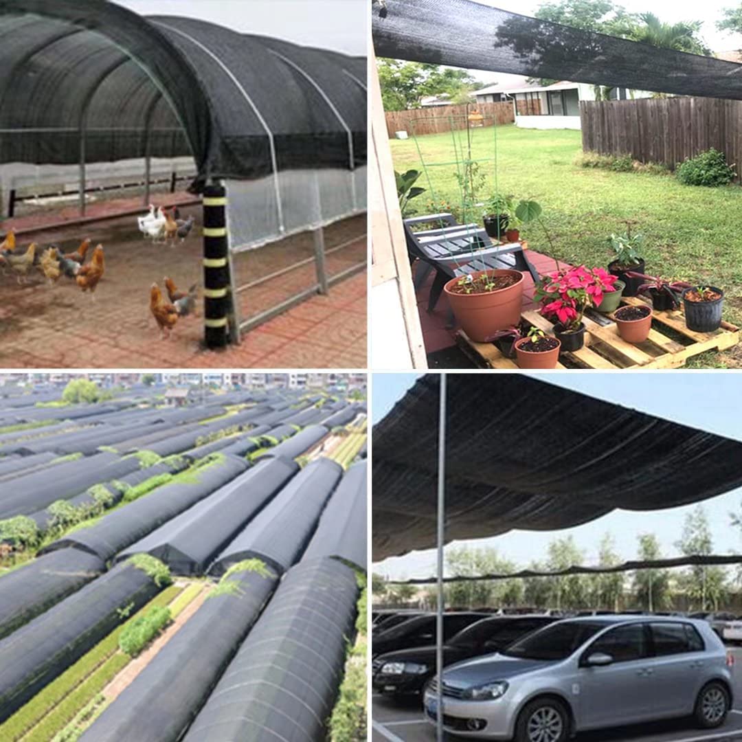 QLOFEI Shade Cloth rolled and ready for storage