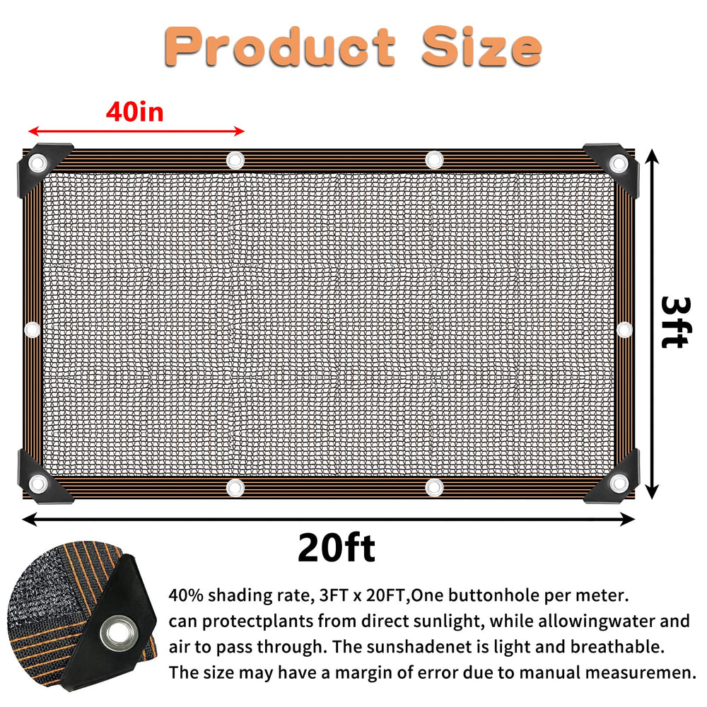 QLOFEI Shade Cloth showing breathable fabric