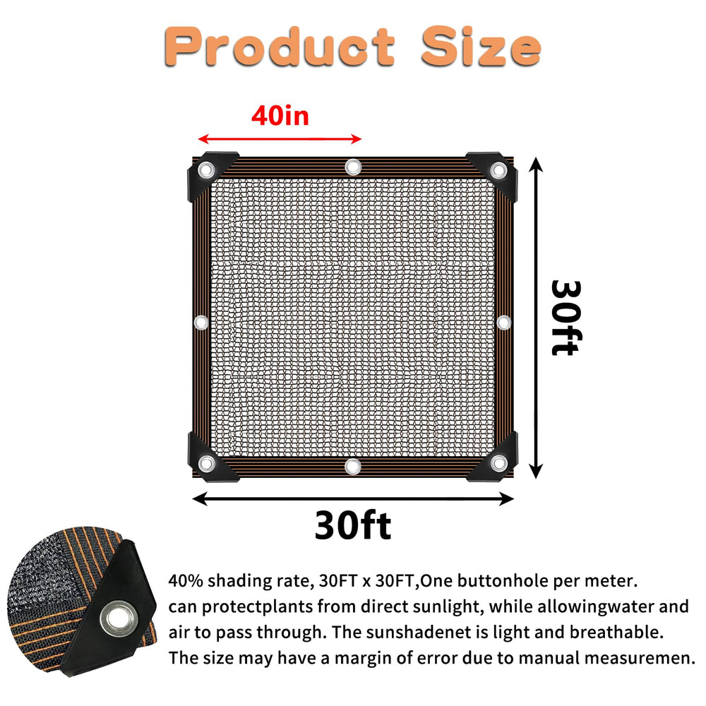 QLOFEI Shade Cloth showing breathable mesh fabric
