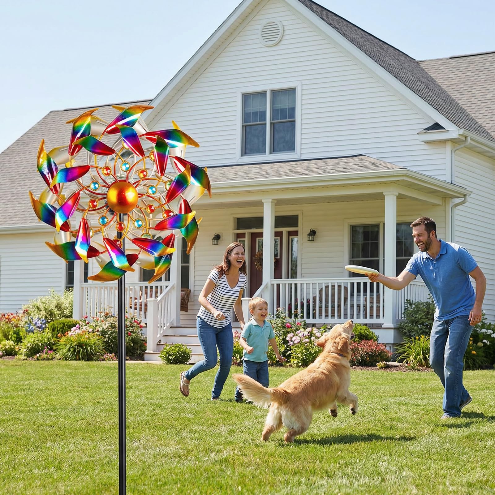 Qualdout wind spinner installation process