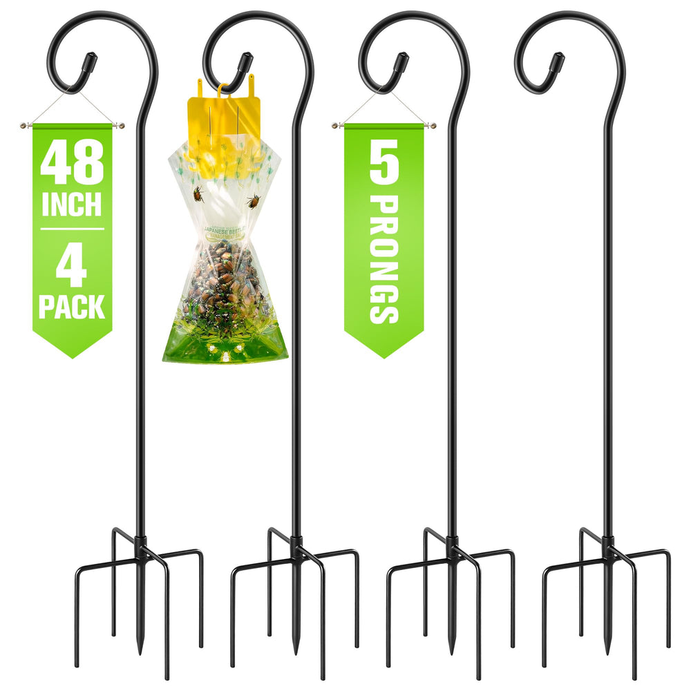 Qualirey 48-inch Japanese Beetle Trap Stand front view
