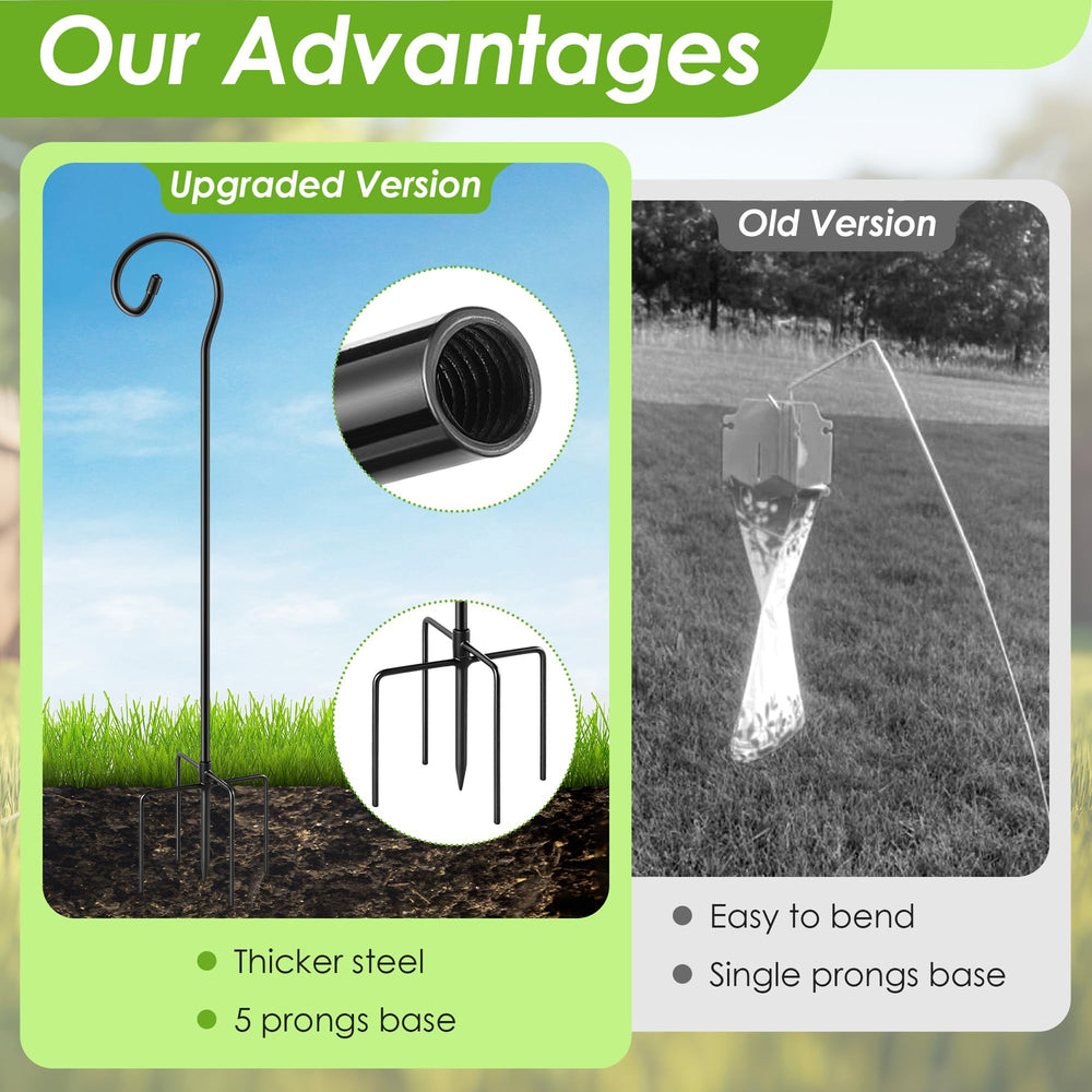 Qualirey Beetle Trap Stand assembled in garden