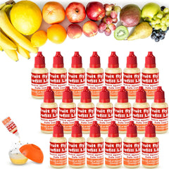 Qualirey Fruit Fly Trap Refill Liquid 20 Pack front view