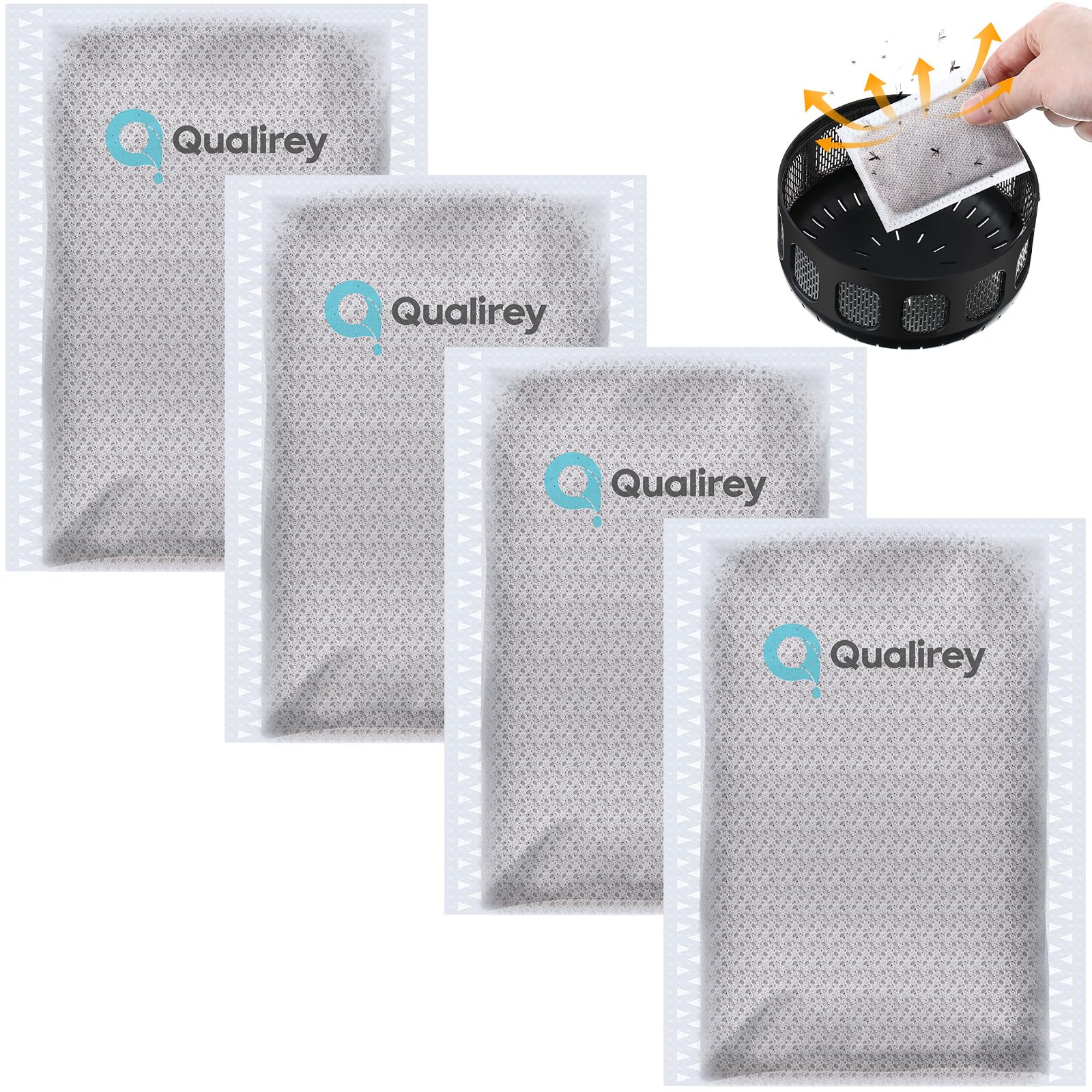 Qualirey Mosquito Attractant 4 pack front view