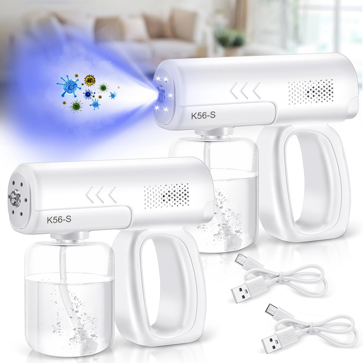 Qualirey Rechargeable Atomizer Spray Gun front view