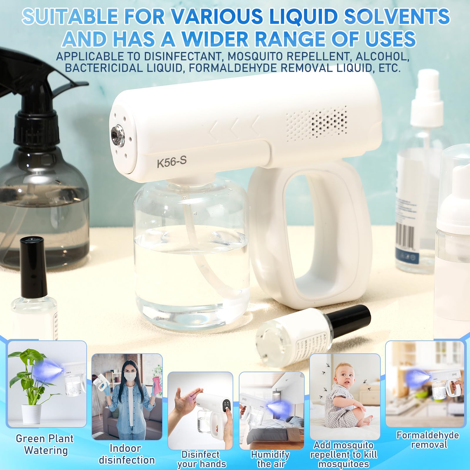 Qualirey Spray Gun with detachable nozzle
