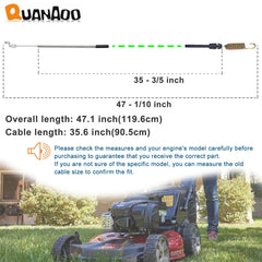 Quanaoo Traction Cable 105-1844 packaging