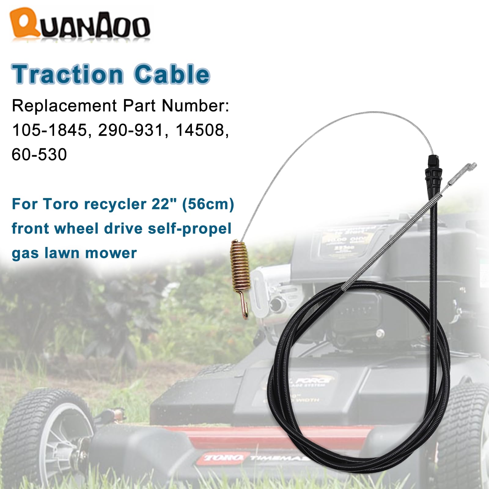 Quanaoo Traction Cable 105-1845 installation tools