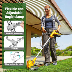 QUFA String Trimmer Handle Extension adjustable height feature