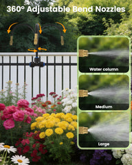 Quick-connect design of Landtouch irrigation system