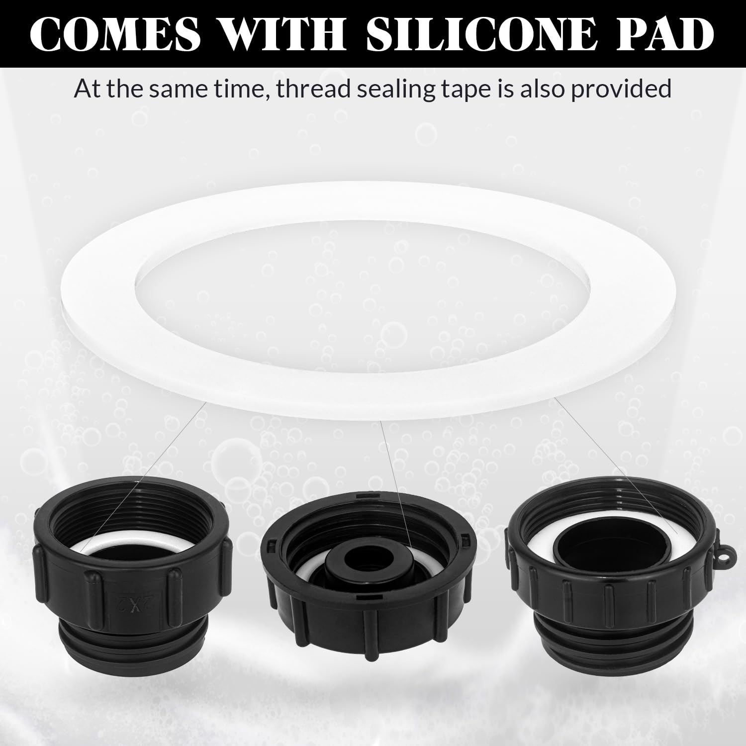 quick connector for easy hose attachment