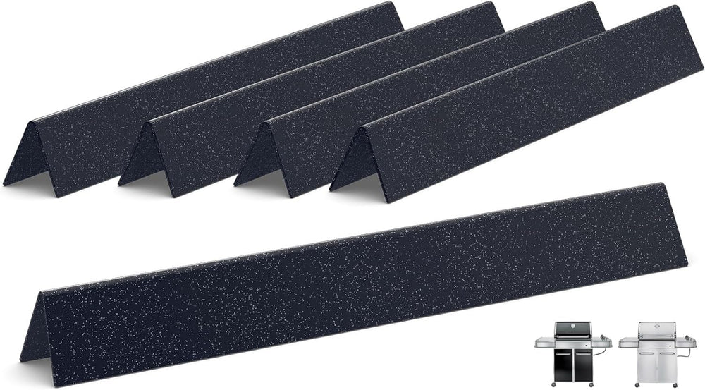 QuliMetal 24.5 Inch Flavorizer Bar for Weber Genesis grill, top view