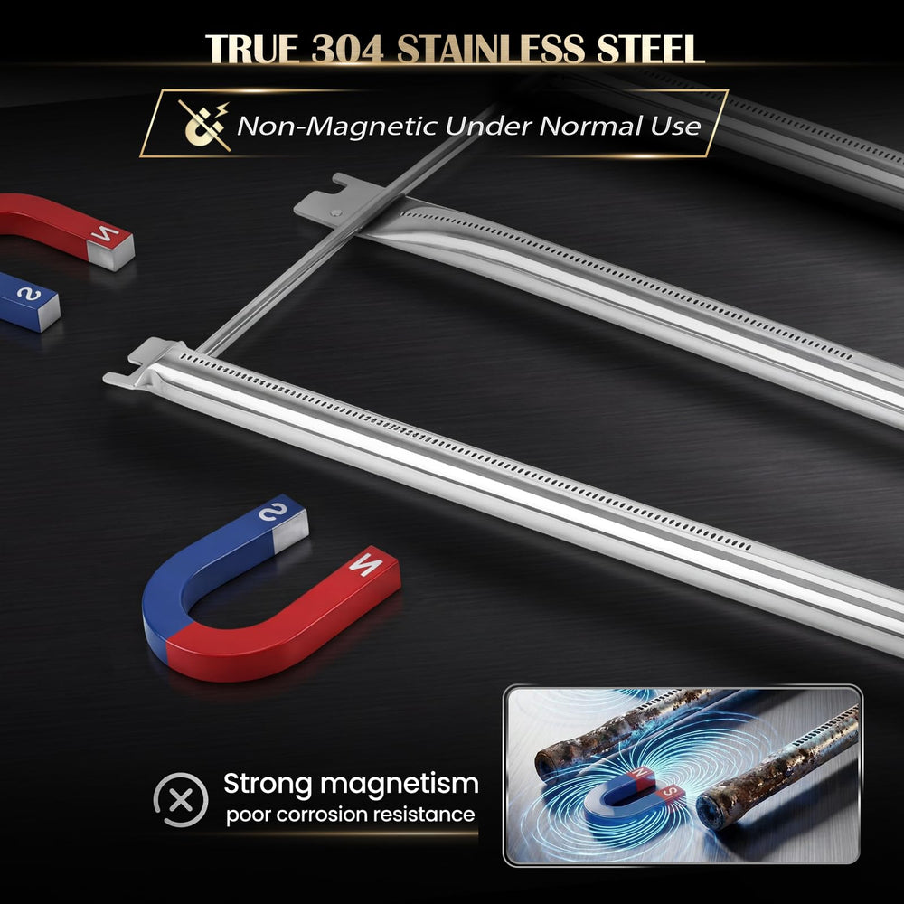 QuliMetal burner tubes dimensions and specifications