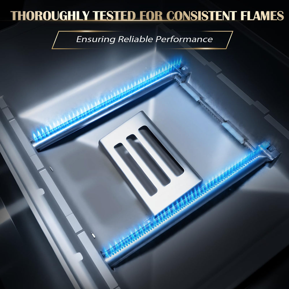 QuliMetal Burner Tubes dimensions and specifications