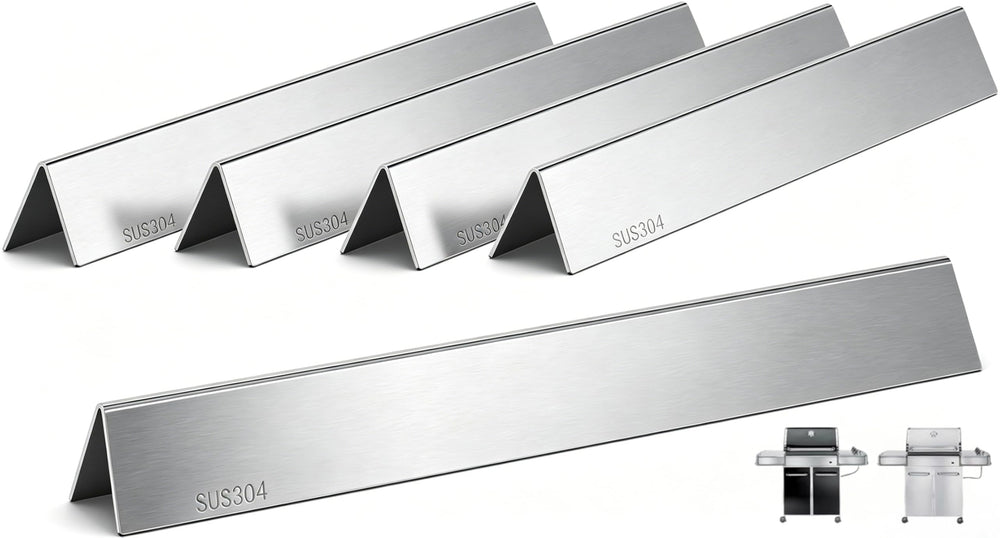 QuliMetal Flavorizer Bars 24.5 inch for Weber Genesis 310 series