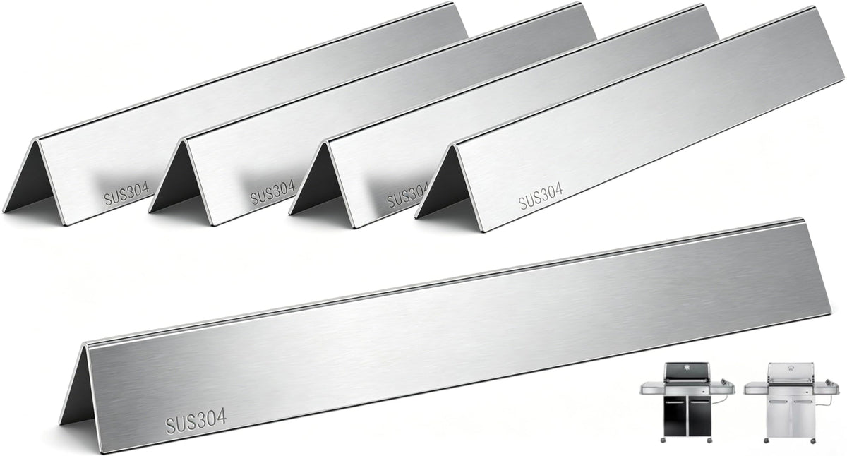 QuliMetal Flavorizer Bars 24.5 inch for Weber Genesis 310 series