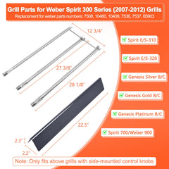 QuliMetal Flavorizer Bars and Burners for Weber grills