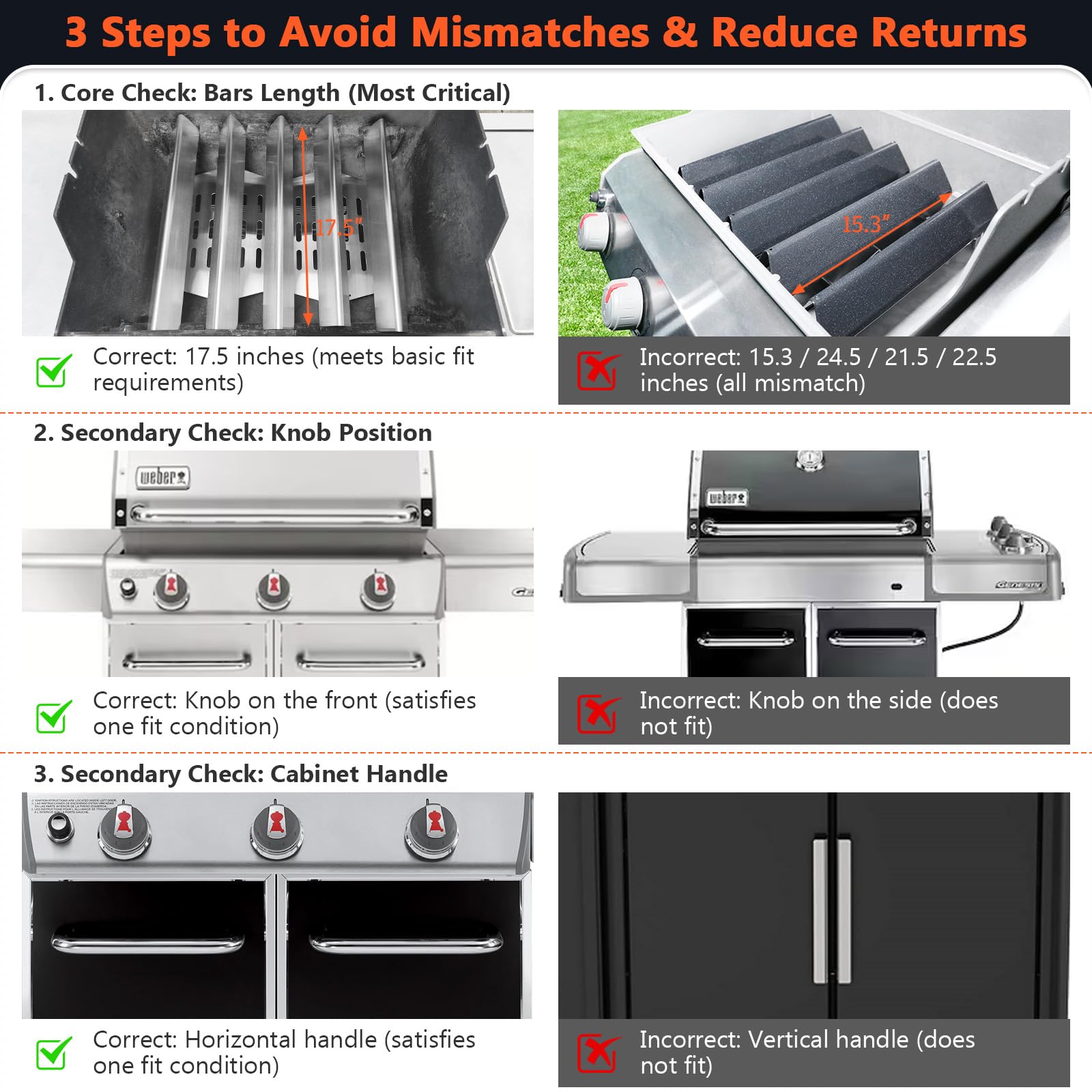 QuliMetal Flavorizer Bars installed in Weber Genesis grill