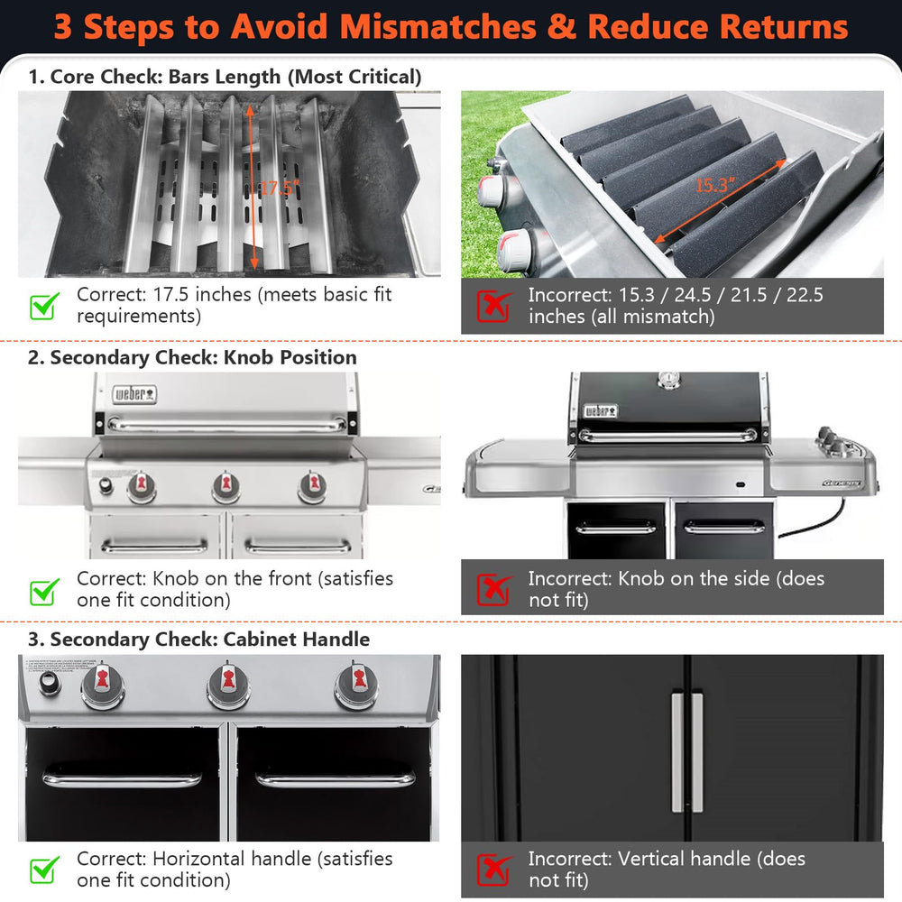 QuliMetal Flavorizer Bars installed in Weber Genesis grill