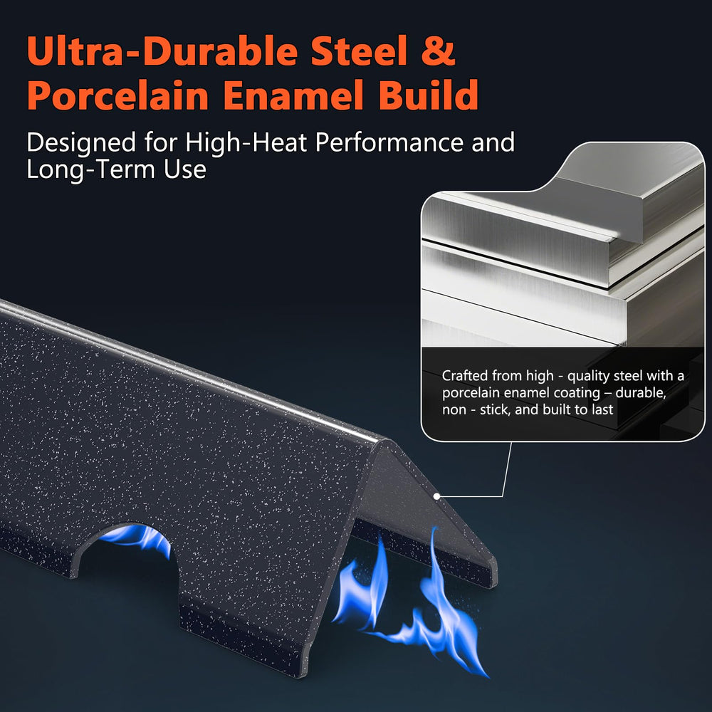 QuliMetal Flavorizer Bars set including 5 pieces