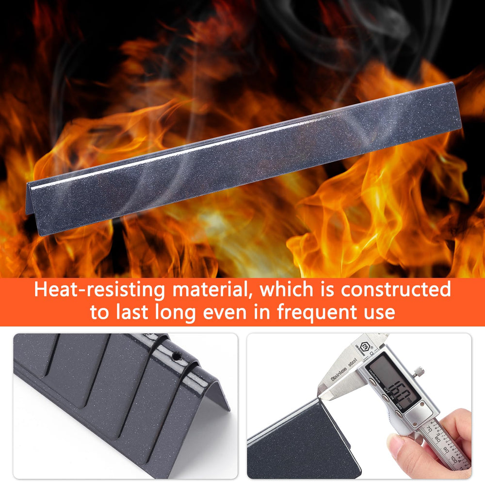 QuliMetal flavorizer bars with snow-point design