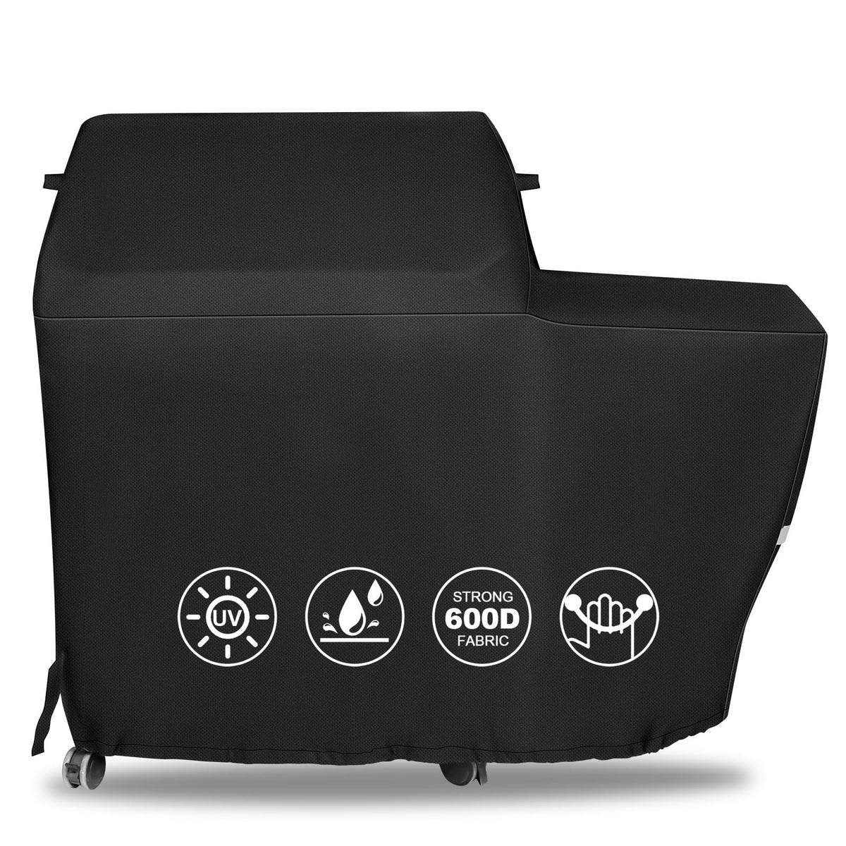 QuliMetal Grill Cover for Traeger Woodridge front view
