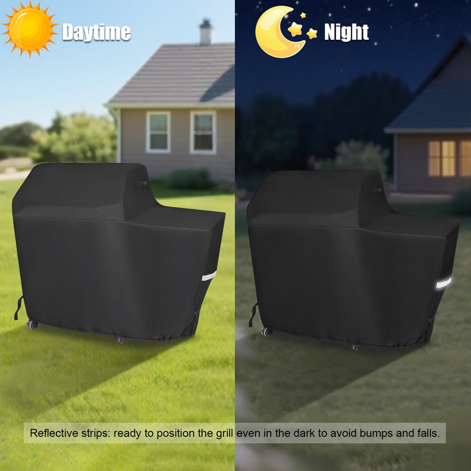 QuliMetal Grill Cover for Traeger Woodridge packaging