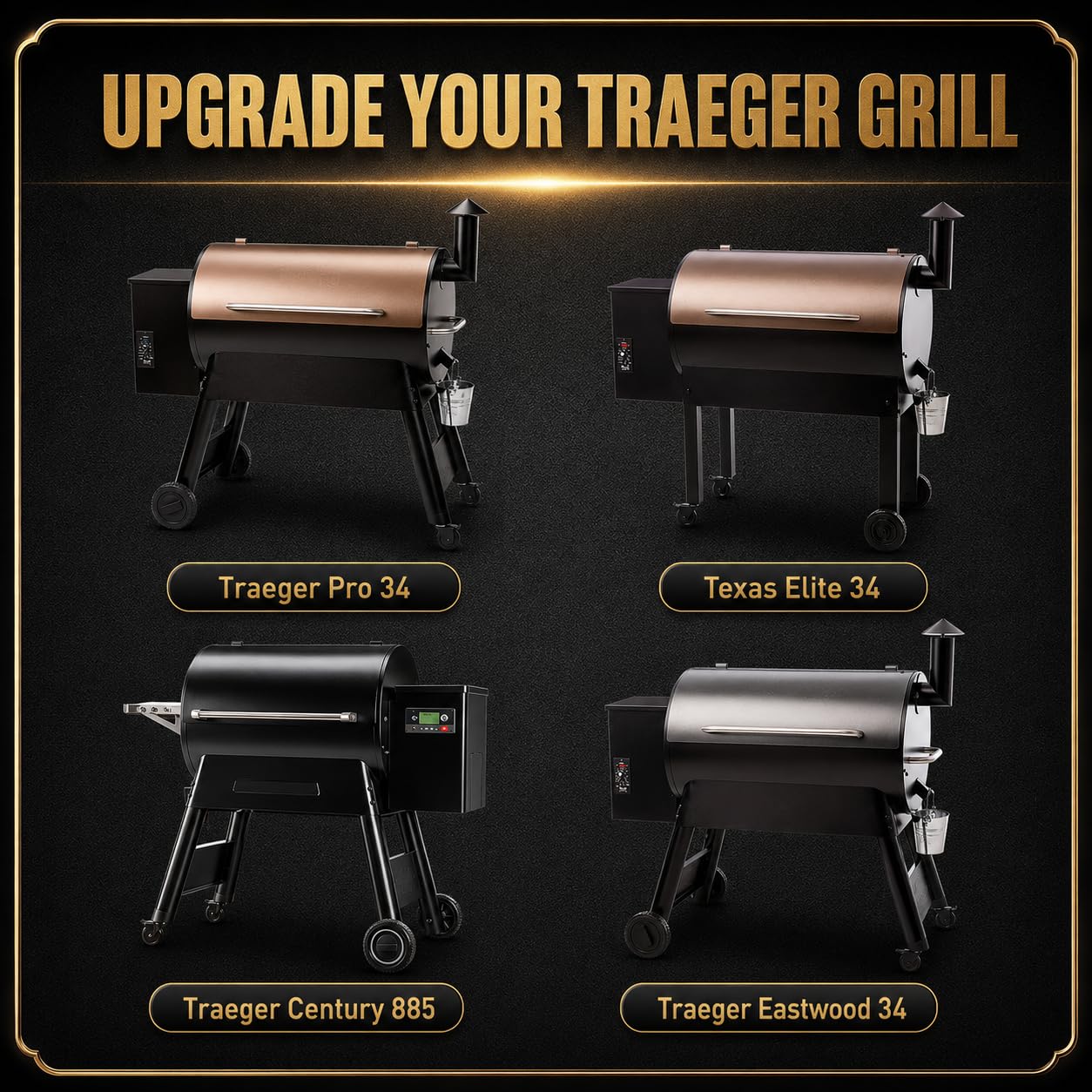 QuliMetal Grill Folding Shelf holding BBQ utensils