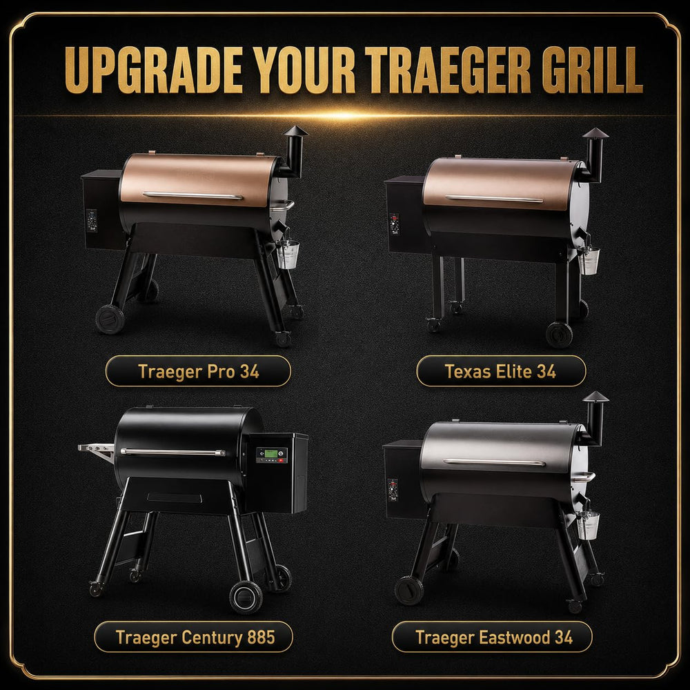 QuliMetal Grill Folding Shelf holding BBQ utensils