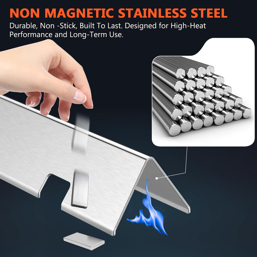 QuliMetal grill parts packaging with specifications listed