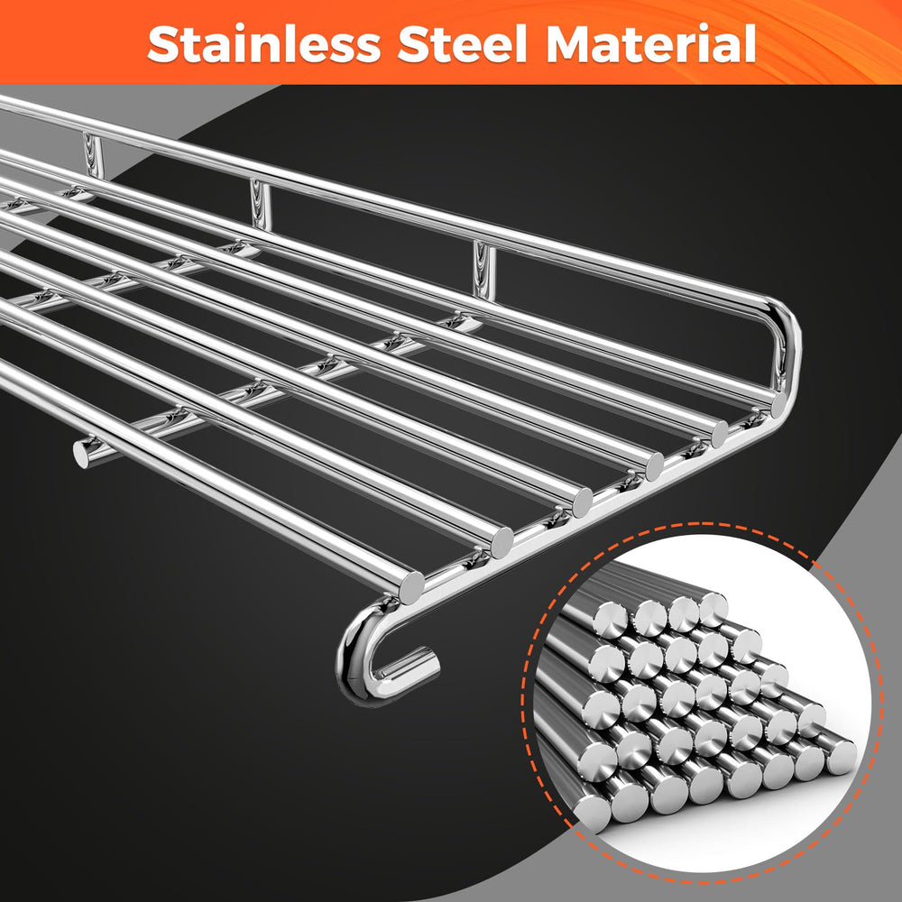 QuliMetal Grill Warming Rack in deluxe gift box