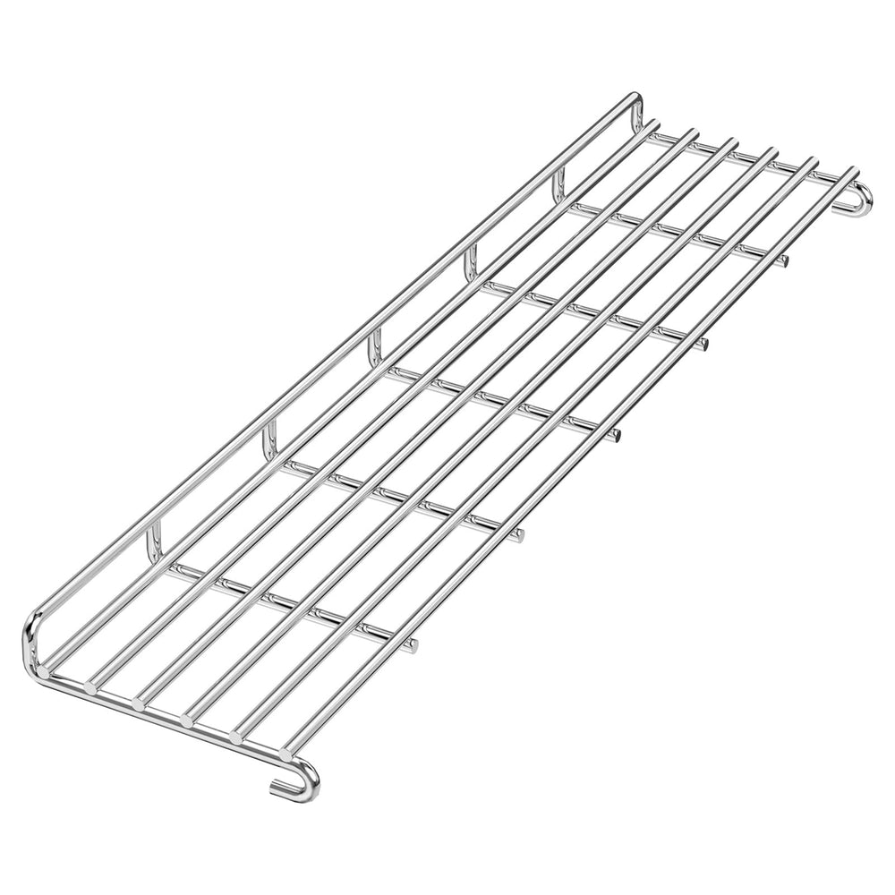 QuliMetal warming rack for Weber Genesis II grill front view
