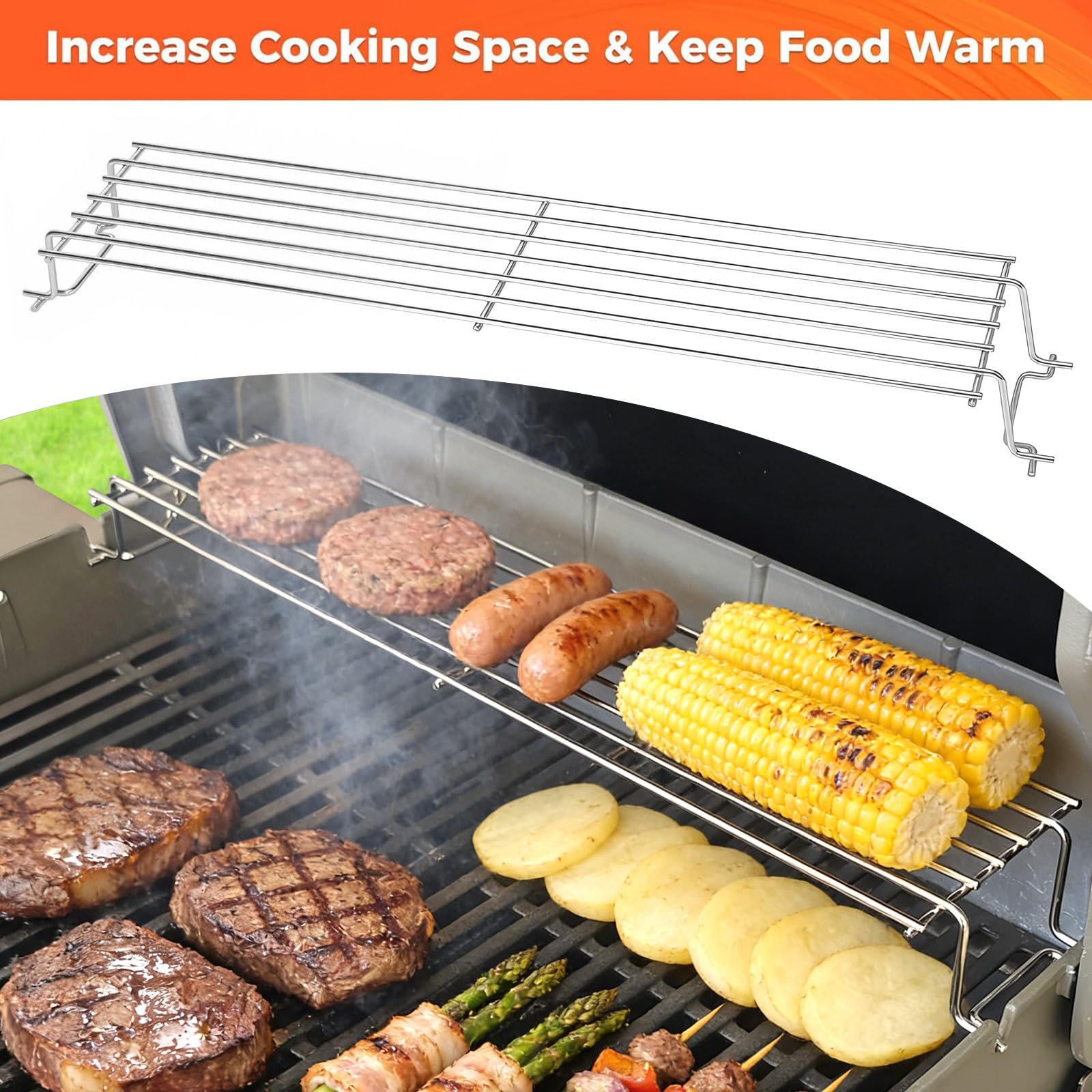 QuliMetal warming rack made from 304 stainless steel