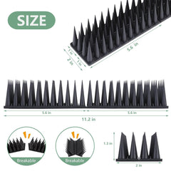 Quunoot Bird Spikes packaging showing 20 strips