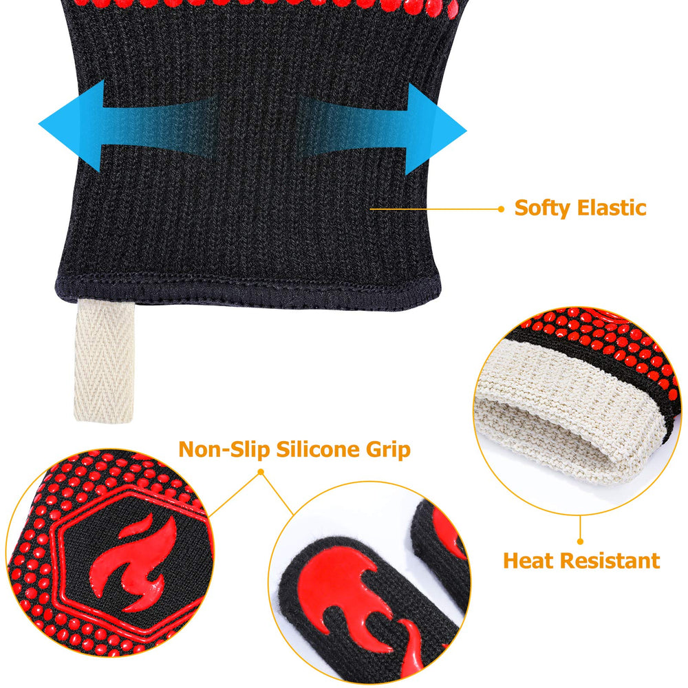 QUWIN BBQ Gloves packaging front view