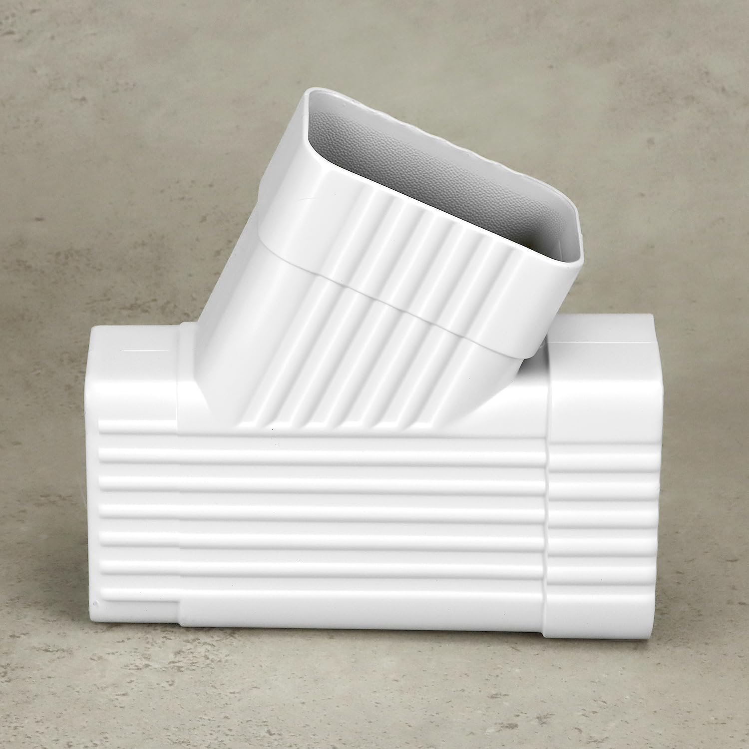 QWORK Downspout Gutter Y Connector 2x3 packaging front view