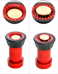 QWORK Fire Hose Nozzle 1-1/2 inch side view