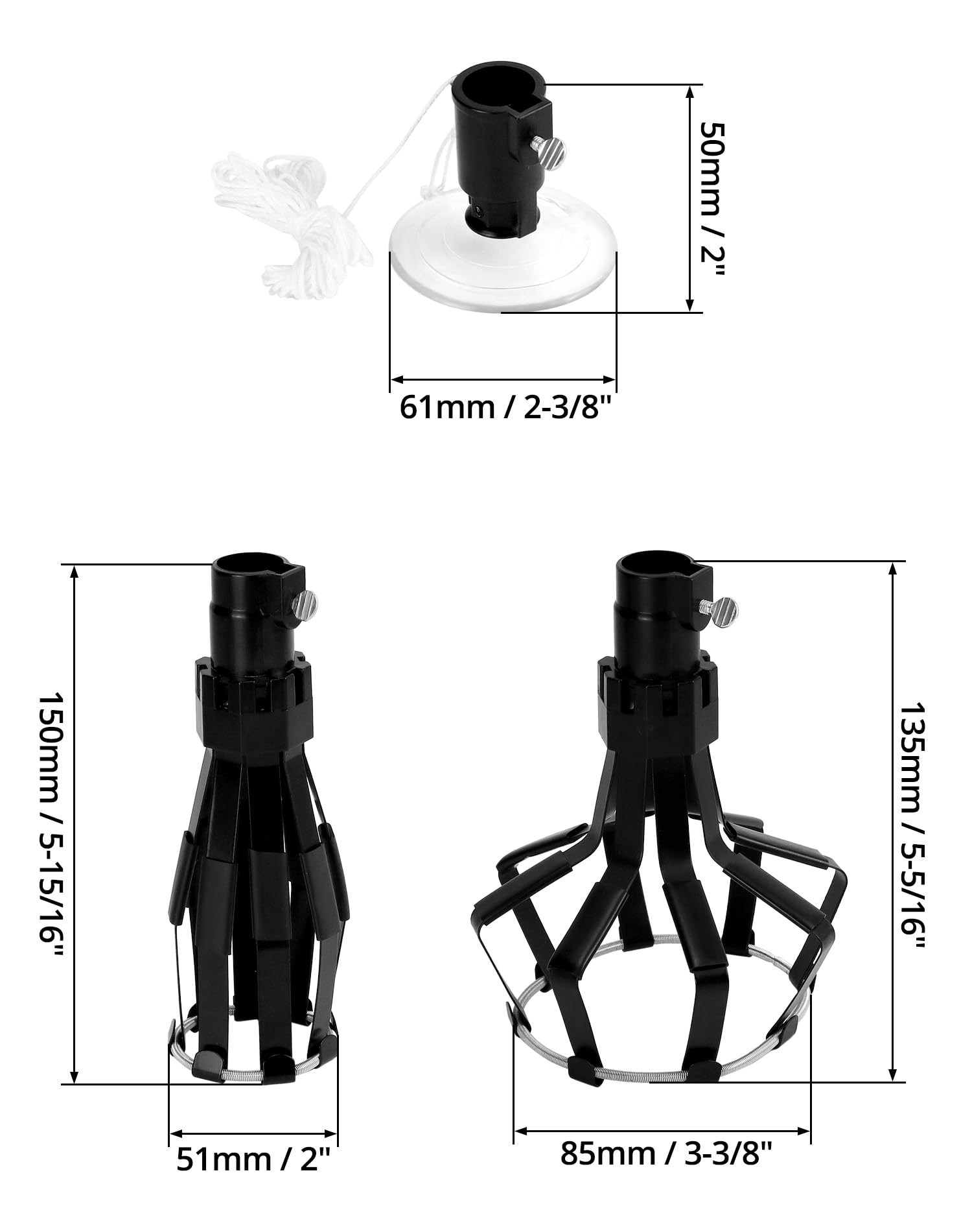 QWORK Professional Light Bulb Changer Kit packaging front view