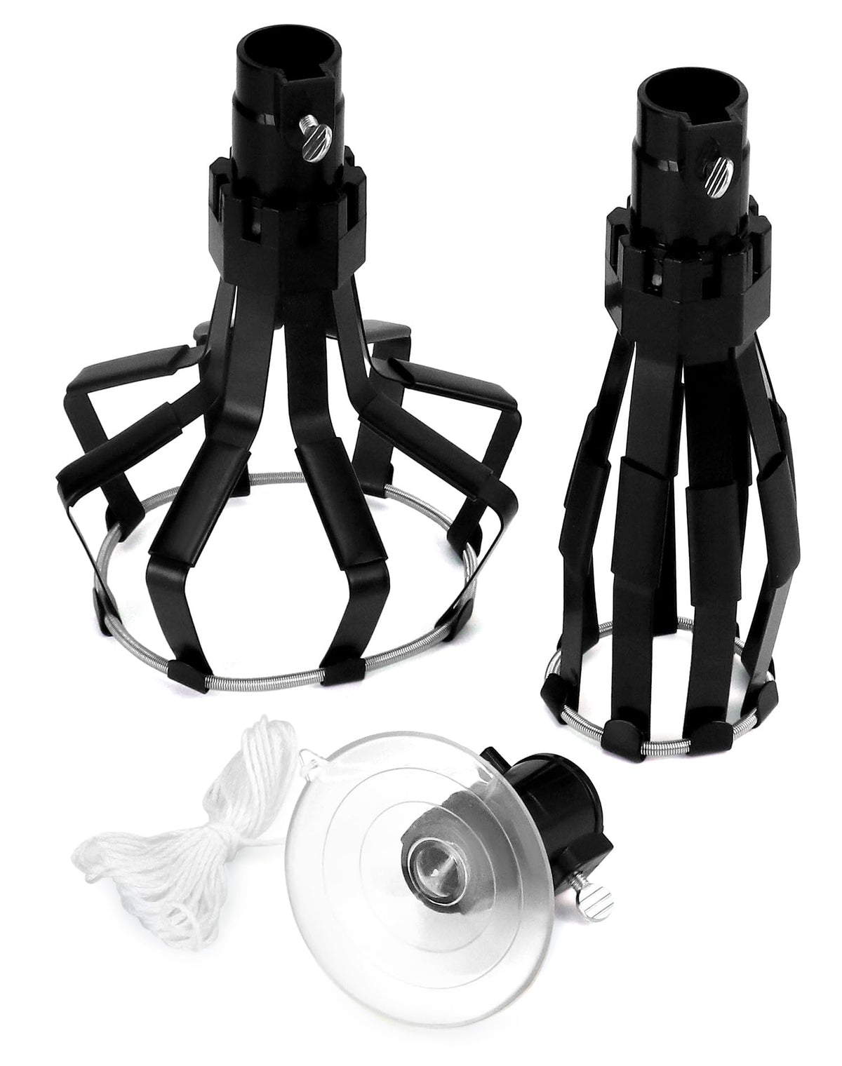 QWORK Professional Light Bulb Changer Kit – standard changer and suction cup close-up