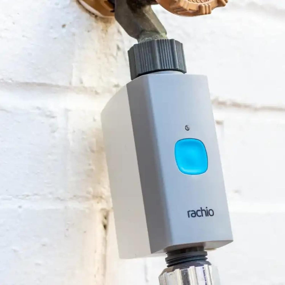 Rachio Smart Hose Timer packaging and user manual