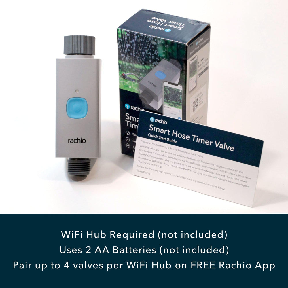 Rachio Smart Hose Timer side view showing connection