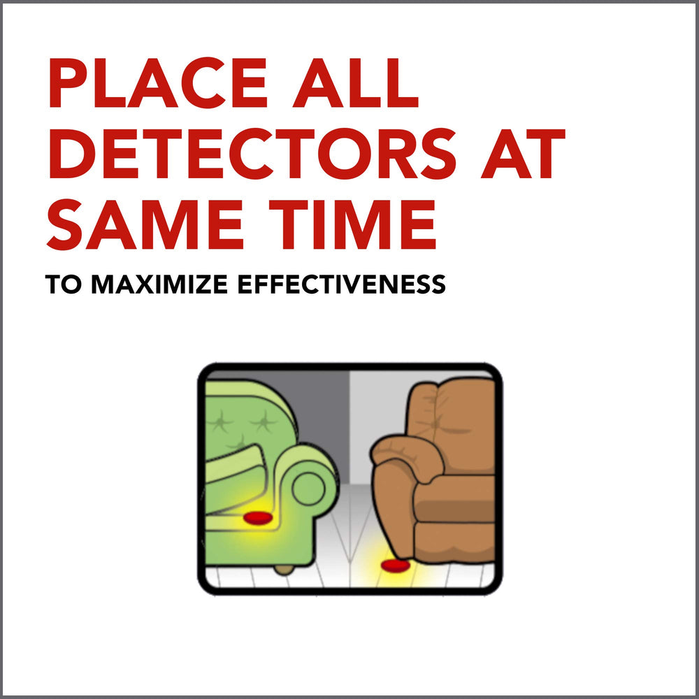 Raid Bed Bug Detector and Trap disposal process