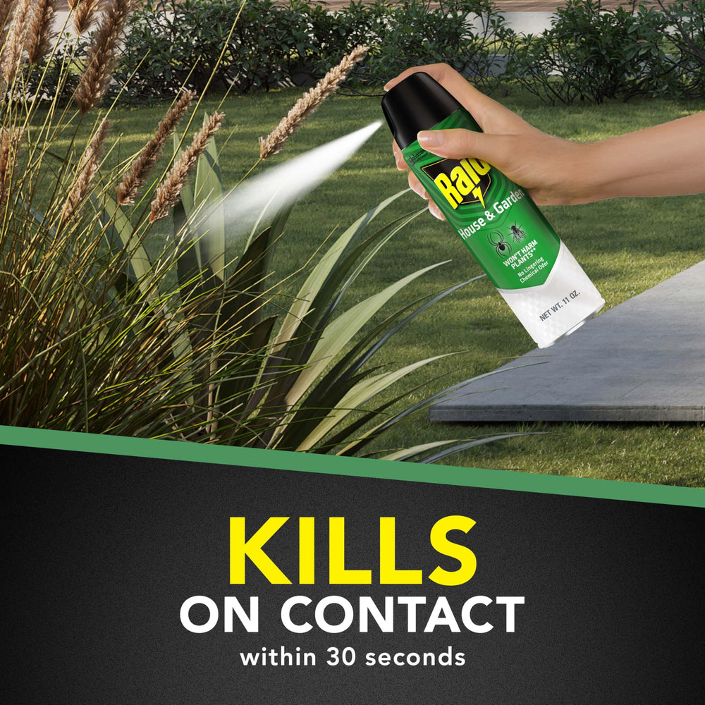 Raid Bug Killer Spray with label details visible