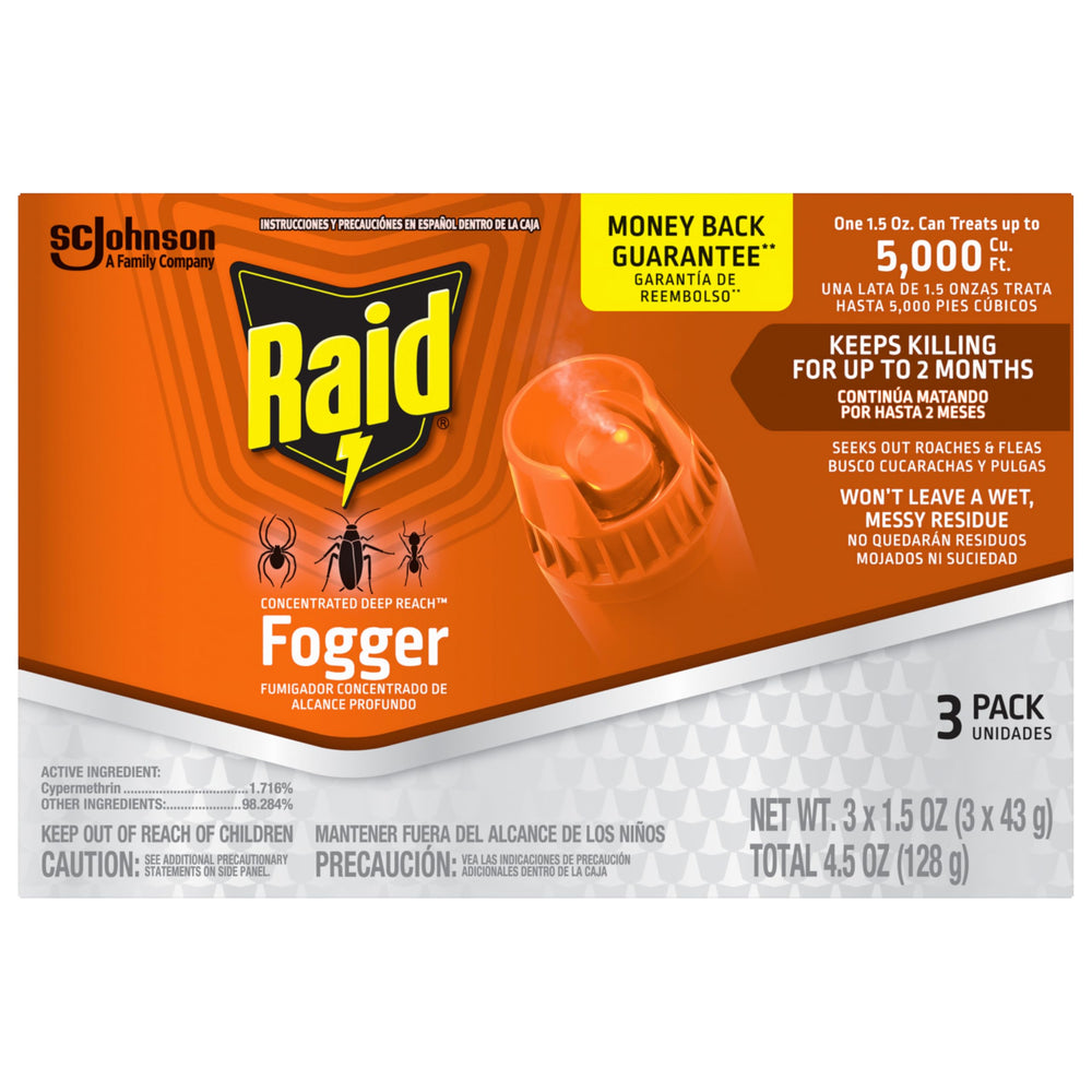 Raid Deep Reach Fogger 3-pack front view